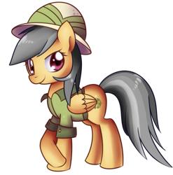 Size: 719x727 | Tagged: safe, artist:solar-slash, character:daring do, species:pegasus, species:pony, female, mare, simple background, solo, transparent background