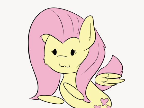 Size: 560x420 | Tagged: safe, artist:taurson, character:fluttershy, species:pegasus, species:pony, animated, bongo cat, cute, female, gif, mare, meme, shyabetes, simple background, smiling, solo
