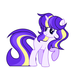Size: 1376x1320 | Tagged: safe, artist:thesmall-artist, oc, oc:harmony, species:pony, species:unicorn, female, mare, simple background, solo, transparent background