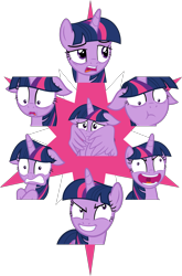 Size: 3522x5349 | Tagged: safe, artist:phucknuckl, character:twilight sparkle, character:twilight sparkle (alicorn), species:alicorn, species:pony, episode:starlight the hypnotist, spoiler:interseason shorts, crazy face, cutie mark background, faec, female, floppy ears, hug, scared, self-hugging, simple background, solo, transparent background, twilight hates ladybugs, twilight snapple, vector, winghug