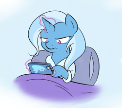 Size: 581x513 | Tagged: safe, artist:theparagon, character:trixie, ask, phone, tumblr