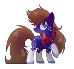 Size: 600x559 | Tagged: safe, artist:thesmall-artist, oc, oc:klawiee, species:earth pony, species:pony, dappled, female, mare, simple background, solo, transparent background