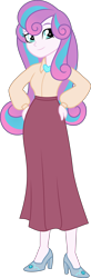 Size: 1639x5000 | Tagged: safe, artist:limedazzle, character:princess flurry heart, g4, my little pony: equestria girls, my little pony:equestria girls, adult, blouse, clothing, equestria girls-ified, female, high heels, older, older flurry heart, shoes, skirt, solo, vector