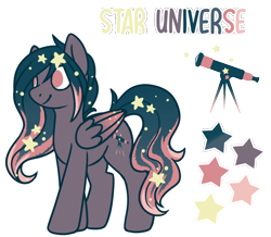 Size: 1026x895 | Tagged: safe, artist:ruef, oc, oc only, oc:star universe, species:pegasus, species:pony, female, mare, reference, reference sheet, simple background, solo, transparent background
