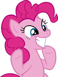 Size: 3763x4980 | Tagged: safe, artist:ironm17, character:pinkie pie, species:pony, episode:the summer sun setback, g4, my little pony: friendship is magic, female, high res, simple background, solo, transparent background, vector