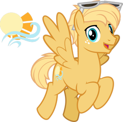 Size: 1600x1589 | Tagged: safe, artist:orin331, oc, oc:summer breeze, species:pegasus, species:pony, male, simple background, solo, stallion, sunglasses, transparent background
