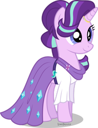 Size: 1280x1671 | Tagged: safe, artist:limedazzle, character:starlight glimmer, species:pony, clothing, cute, dress, female, glimmerbetes, simple background, solo, transparent background, vector, wedding dress