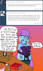 Size: 1176x1920 | Tagged: safe, artist:americananomaly, character:trixie, species:anthro, anthroquestria, book, breasts, busty trixie, clothing, corset, female, gun, knife, panties, revolver, stockings, tumblr, underwear, weight loss