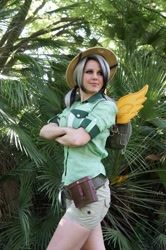Size: 664x1000 | Tagged: safe, artist:rose0fmay, character:daring do, species:human, cosplay, irl, irl human, photo, solo, wings