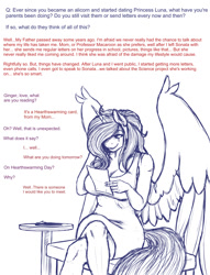 Size: 936x1224 | Tagged: safe, artist:snickerlewdles, oc, oc:gingersnaps, species:alicorn, species:anthro, species:pony, g4, alicorn oc, ask ginger, big breasts, breasts, hips, long legs, photo, shadowbolts, solo