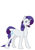 Size: 888x1280 | Tagged: safe, artist:tf-sential, part of a set, character:rarity, species:pony, species:unicorn, g4, cutie mark, female, mare, nudity, open mouth, set:rarity tf/tg, solo, transformation, transgender transformation