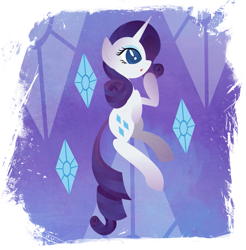 Size: 901x916 | Tagged: safe, artist:rariedash, part of a set, character:rarity, species:pony, species:unicorn, cutie mark, cutie mark background, female, hooves, horn, lineless, mare, open mouth, solo