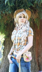 Size: 1209x2048 | Tagged: safe, artist:rose0fmay, character:applejack, species:human, cosplay, irl, irl human, photo, solo