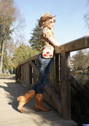 Size: 1454x2048 | Tagged: safe, artist:rose0fmay, character:applejack, species:human, cosplay, irl, irl human, photo, solo