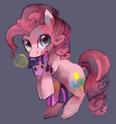 Size: 1280x1368 | Tagged: dead source, safe, artist:dhui, character:pinkie pie, character:twilight sparkle, species:earth pony, species:pony, species:unicorn, ship:twinkie, g4, female, lesbian, mare, plushie, shipping, simple background