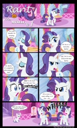 Size: 1500x2486 | Tagged: safe, artist:mlp-silver-quill, character:rarity, character:sweetie belle, clone, comic