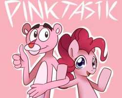 Size: 1000x800 | Tagged: safe, artist:solar-slash, character:pinkie pie, crossover, pink panther, the pink panther