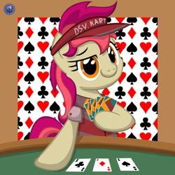 Size: 3000x3000 | Tagged: safe, artist:template93, oc, oc only, card, clothing, commission, hat, icon, solo
