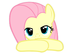 Size: 1600x1200 | Tagged: safe, artist:kuren247, character:fluttershy, female, simple background, solo, that's nice, transparent background, vector