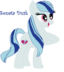 Size: 337x379 | Tagged: safe, artist:berrypunchrules, base used, character:sonata dusk, species:earth pony, species:pony, equestria girls:rainbow rocks, g4, my little pony: equestria girls, my little pony:equestria girls, equestria girls ponified, female, ms paint, pixel art, ponified, solo