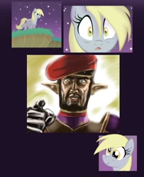 Size: 749x922 | Tagged: safe, artist:equestria-prevails, character:derpy hooves, species:pegasus, species:pony, crossover, discovery meme, exploitable meme, female, final fantasy, final fantasy xi, mare, meme