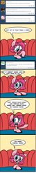 Size: 1280x6104 | Tagged: safe, artist:joeywaggoner, character:pinkie pie, episode:too many pinkie pies, g4, my little pony: friendship is magic, comic, diane, pinkie clone, the clone that got away