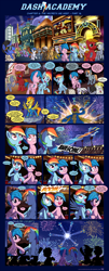 Size: 1248x3082 | Tagged: safe, artist:sorcerushorserus, character:derpy hooves, character:dumbbell, character:firefly, character:fleetfoot, character:gilda, character:hoops, character:misty fly, character:quarterback, character:rainbow dash, character:soarin', character:spitfire, character:surprise, oc, species:griffon, species:pegasus, species:pony, comic:dash academy, ship:dashfly, g1, argie ribbs, baby ribbs, brolly, comic, female, g1 to g4, generation leap, lesbian, male, mare, score, semi-grimdark series, shipping, stallion, suggestive series, whitewash, wonderbolts