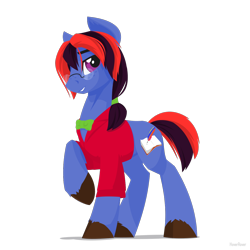 Size: 1280x1280 | Tagged: safe, artist:hoverrover, oc, oc only, oc:almanac, species:earth pony, species:pony, bow tie, clothing, colored hooves, cutie mark, glasses, hoof fluff, hooves, lineless, male, raised hoof, simple background, solo, stallion, teeth, transparent background