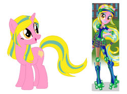 Size: 602x444 | Tagged: safe, artist:berrypunchrules, character:lemon zest, species:pony, species:unicorn, equestria girls:friendship games, g4, my little pony: equestria girls, my little pony:equestria girls, equestria girls ponified, ponified