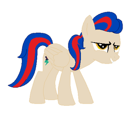 Size: 391x378 | Tagged: safe, artist:berrypunchrules, character:indigo zap, species:pony, equestria girls:friendship games, g4, my little pony: equestria girls, crystal prep academy, crystal prep shadowbolts, equestria girls ponified, female, ponified, simple background, solo, white background