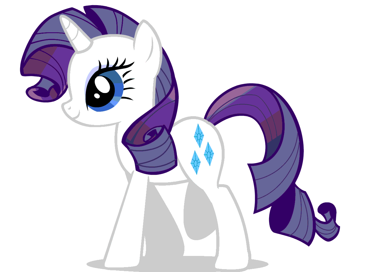 Size: 1276x948 | Tagged: source needed, safe, artist:kuren247, character:rarity, species:pony, species:unicorn, animated, cutie mark, female, gif, mare, shadow, simple background, smiling, solo, transparent background, walk cycle, walking