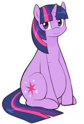 Size: 864x1280 | Tagged: safe, artist:redintravenous, character:twilight sparkle, character:twilight sparkle (unicorn), species:pony, species:unicorn, belly, big belly, chubby, fat, female, mare, simple background, smiling, twilard sparkle, white background