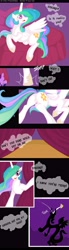 Size: 2028x7316 | Tagged: safe, artist:falleninthedark, character:discord, character:princess celestia, ship:dislestia, comic, female, male, shipping, straight, the chaotic and the regretful