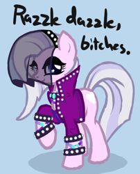 Size: 660x815 | Tagged: safe, artist:arrkhal, character:coloratura, character:countess coloratura, oc, oc only, oc:heartcall, clothes swap, female, outfit, razzle dazzle, solo, vulgar