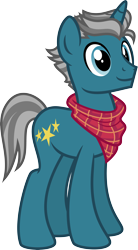 Size: 3288x5972 | Tagged: safe, artist:osipush, character:fashion plate, species:pony, species:unicorn, alternate gender counterpart, bandana, male, simple background, solo, transparent background, vector