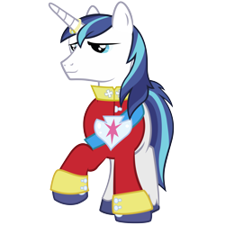 Size: 6000x6000 | Tagged: safe, artist:discorded, character:shining armor, absurd resolution, clothing, male, ring, show accurate, simple background, solo, suit, transparent background, vector, wedding