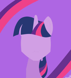 Size: 924x1015 | Tagged: safe, artist:nexcoyotlgt, character:twilight sparkle, g4, female, minimalist, no face, solo
