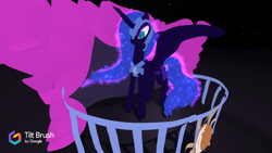 Size: 1920x1080 | Tagged: safe, artist:arrkhal, character:nightmare moon, character:princess luna, episode:friendship is magic, g4, my little pony: friendship is magic, 3d, female, solo, tilt brush