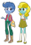 Size: 1152x1656 | Tagged: safe, artist:thecheeseburger, character:archer, character:sun glimmer, my little pony:equestria girls, archer (character), archerbetes, cute glimmer, equestria girls-ified, scootablue, simple background, transparent background