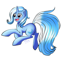 Size: 3000x3000 | Tagged: safe, artist:chaosangeldesu, character:trixie, species:pony, species:unicorn, female, hatless, mare, missing accessory, simple background, solo, transparent background