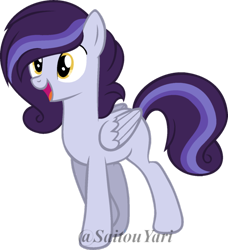 Size: 600x658 | Tagged: safe, artist:t-aroutachiikun, base used, oc, oc only, oc:prince dauphin, parent:princess cadance, parent:shining armor, parents:shiningcadance, species:pegasus, species:pony, male, offspring, simple background, solo, stallion, transparent background