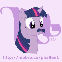 Size: 864x864 | Tagged: safe, artist:phallen1, character:twilight sparkle, moustache, movember