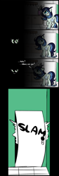 Size: 1280x3816 | Tagged: safe, artist:mulberrytarthorse, oc, oc only, oc:mulberry tart, species:pegasus, species:pony, species:unicorn, comic, dialogue, female, imminent vore, mare