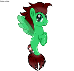 Size: 5971x5759 | Tagged: safe, artist:asika-aida, oc, oc only, oc:northern haste, species:seapony (g4), absurd resolution, seaponified, simple background, solo, species swap, transparent background