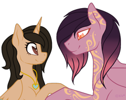 Size: 1186x935 | Tagged: safe, artist:cindydreamlight, oc, oc only, oc:lele glimmer, species:alicorn, species:pegasus, species:pony, female, male, mare, simple background, stallion, transparent background