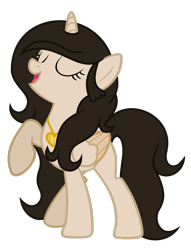 Size: 1024x1337 | Tagged: safe, artist:cindydreamlight, base used, oc, oc only, oc:jessica, species:alicorn, species:pony, female, mare, raised hoof, simple background, solo, transparent background