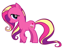 Size: 1644x1271 | Tagged: safe, artist:durpy, character:cupcake, character:sugarcup, species:earth pony, species:pony, female, mare, simple background, solo, transparent background, vector