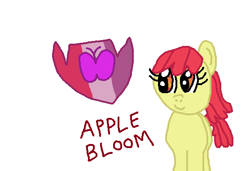 Size: 557x380 | Tagged: safe, artist:nightshadowmlp, character:apple bloom, cutie mark, text, wallpaper