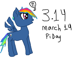 Size: 652x497 | Tagged: safe, artist:nightshadowmlp, character:evil pie hater dash, character:rainbow dash, episode:secrets and pies, g4, my little pony: friendship is magic, pi day, text