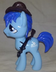 Size: 1121x1449 | Tagged: safe, artist:gryphyn-bloodheart, oc, oc:p-21, species:earth pony, species:pony, fallout equestria, fallout equestria: project horizons, clothing, custom, funko, grenade launcher, hat, irl, male, photo, toy